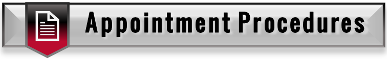 Appointment Procedures Button