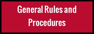 General Procedures button