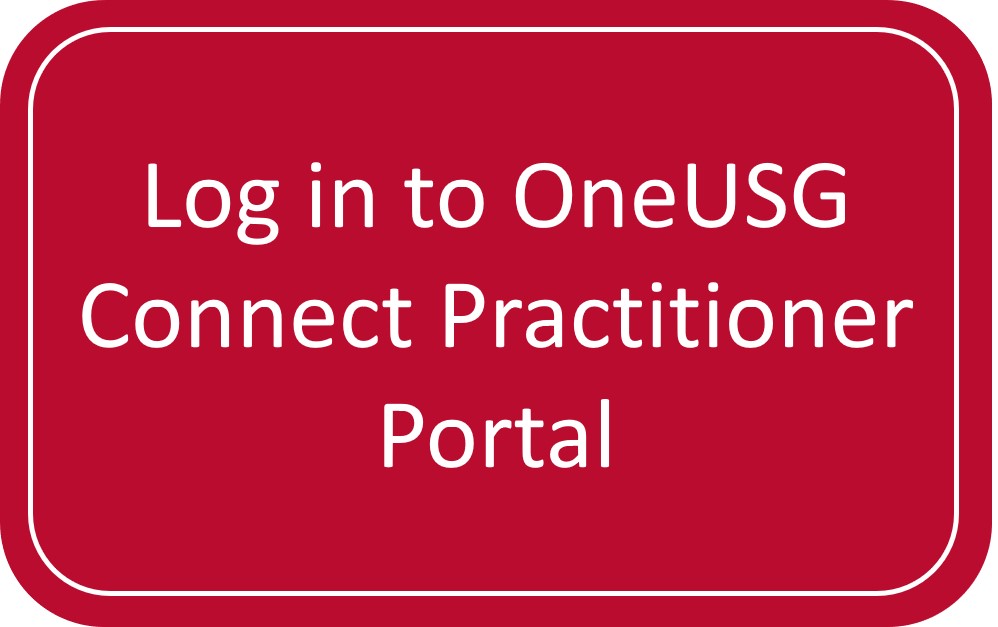 OneUSG Connect - Practitioner Portal Login